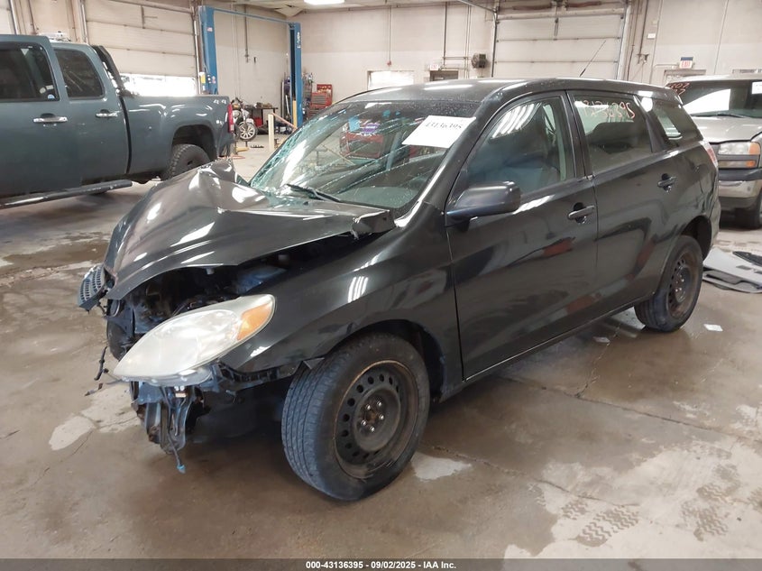 2006 Toyota Matrix black hatchback gasoline 2T1KR30E96C565129 photo #3