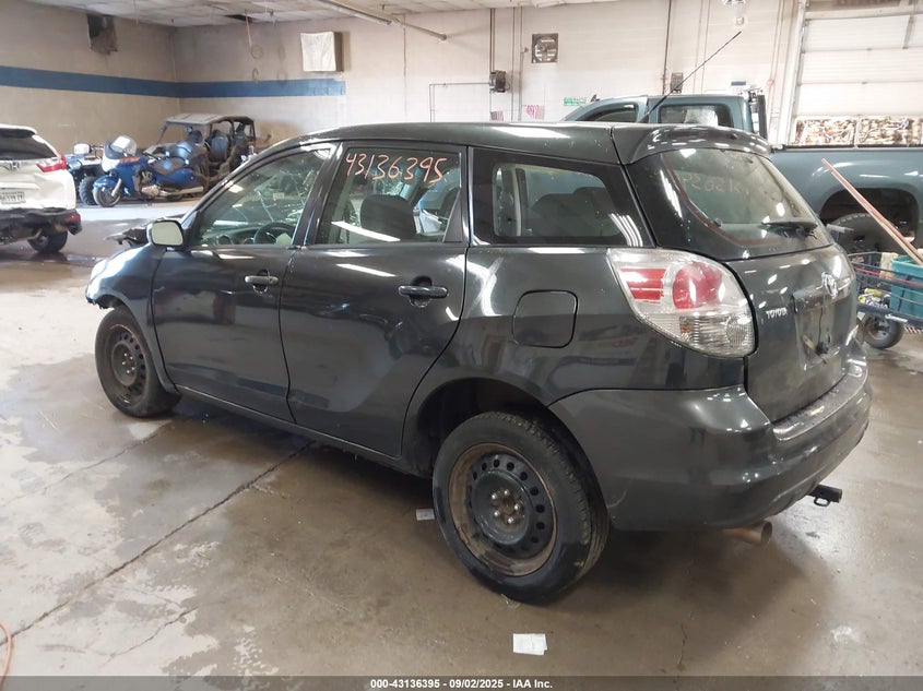 2006 Toyota Matrix black hatchback gasoline 2T1KR30E96C565129 photo #4