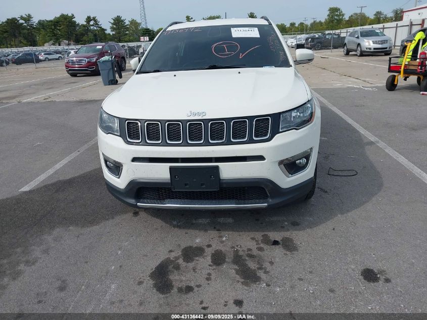2020 Jeep Compass Limited Fwd VIN: 3C4NJCCB5LT229721 Lot: 43136442