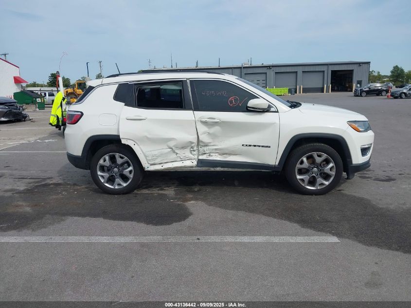 2020 Jeep Compass Limited Fwd VIN: 3C4NJCCB5LT229721 Lot: 43136442