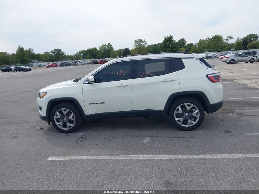 2020 Jeep Compass Limited Fwd VIN: 3C4NJCCB5LT229721 Lot: 43136442