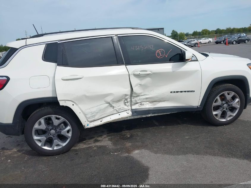 2020 Jeep Compass Limited Fwd VIN: 3C4NJCCB5LT229721 Lot: 43136442