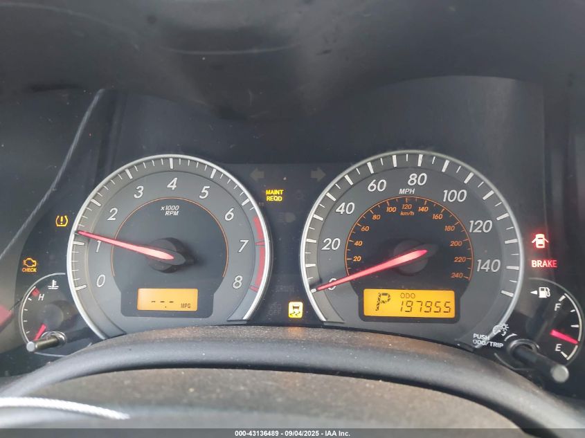 2010 Toyota Corolla S VIN: 1NXBU4EE8AZ349535 Lot: 43136489