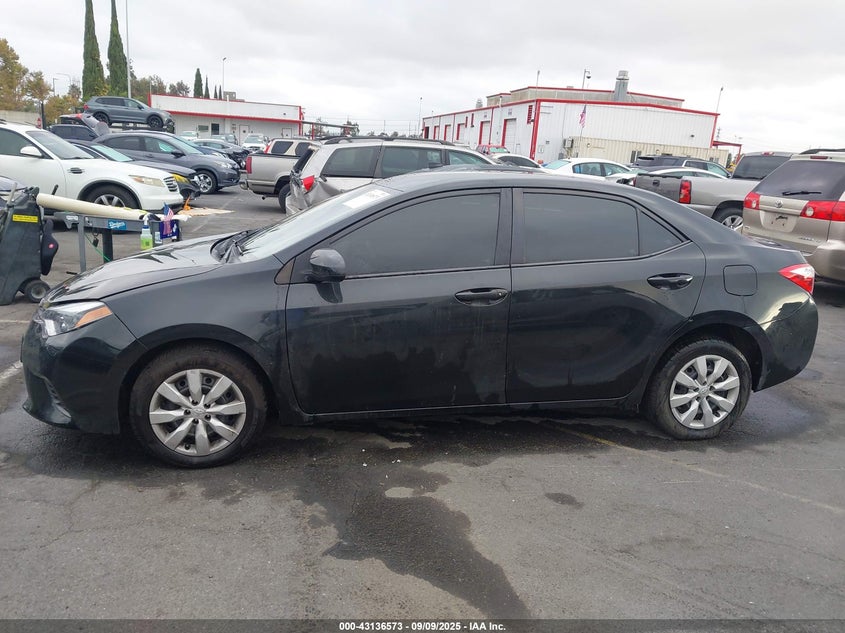 2016 Toyota Corolla Le VIN: 2T1BURHE2GC583432 Lot: 43136573