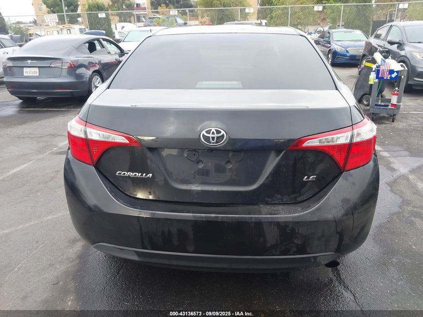 2016 Toyota Corolla Le VIN: 2T1BURHE2GC583432 Lot: 43136573