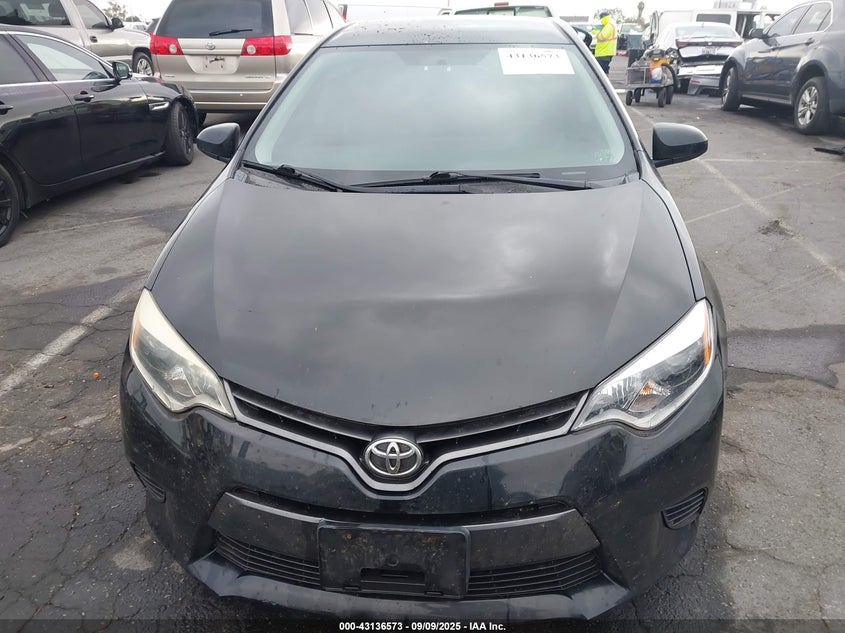 2016 Toyota Corolla Le VIN: 2T1BURHE2GC583432 Lot: 43136573