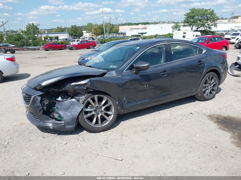 Vin: jm1gj1w53e1110840, lot: 43630985, mazda mazda6 i grand touring 20142