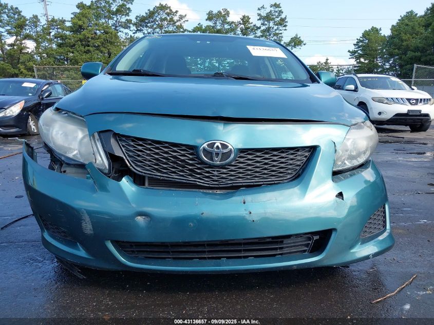 2009 Toyota Corolla Le VIN: 2T1BU40EX9C072830 Lot: 43136657