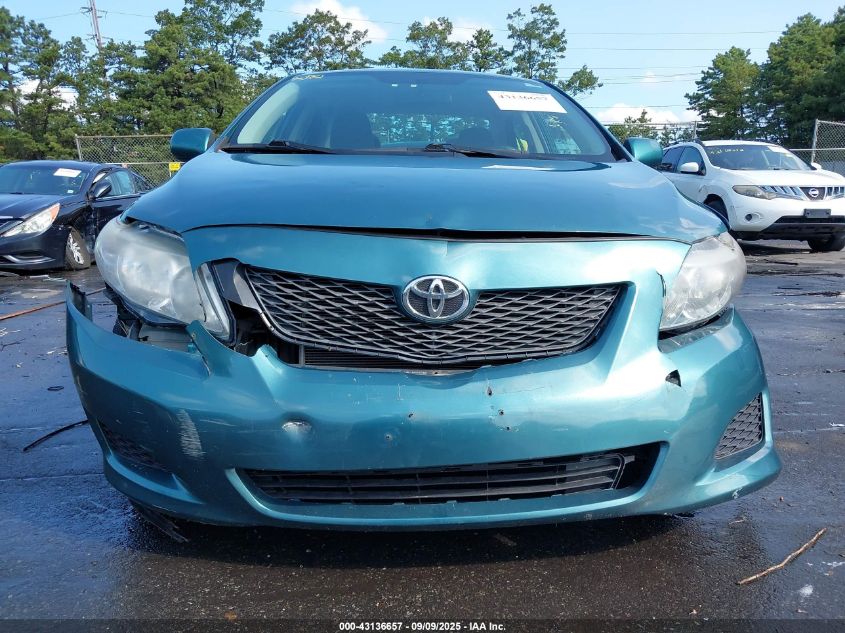 2009 Toyota Corolla Le VIN: 2T1BU40EX9C072830 Lot: 43136657