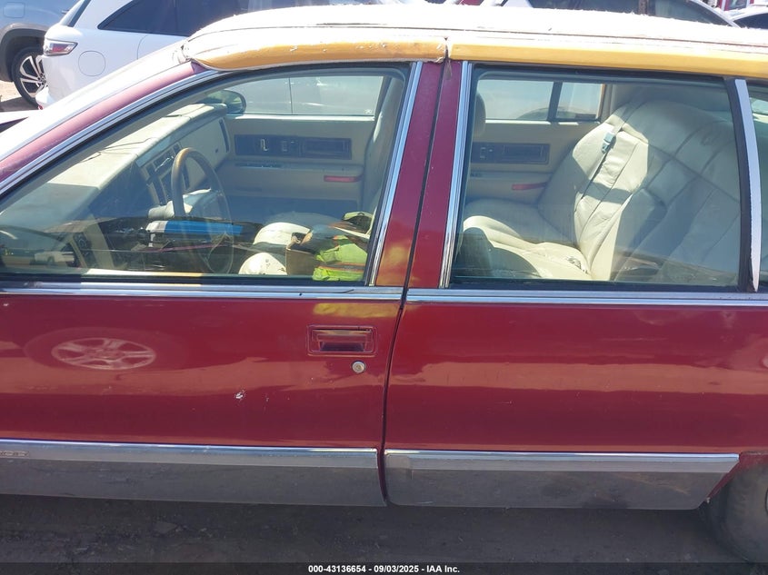 1996 Cadillac Fleetwood Brougham VIN: 1G6DW52P8TR708622 Lot: 43136654