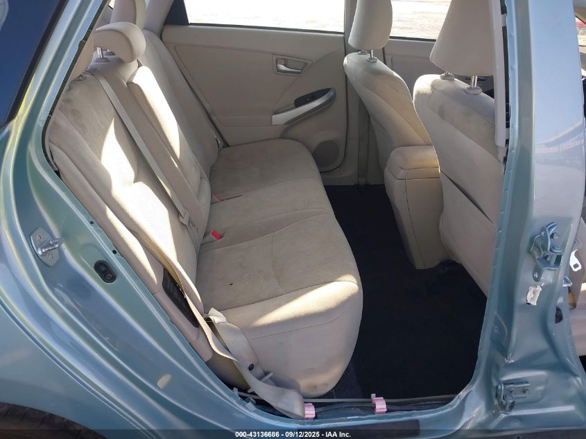 2012 Toyota Prius Two VIN: JTDKN3DUXC5397166 Lot: 43136686