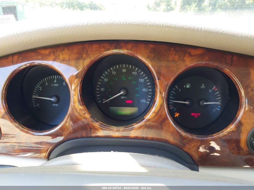 1998 Jaguar Xj8 VIN: SAJHX124XWC812886 Lot: 43136704