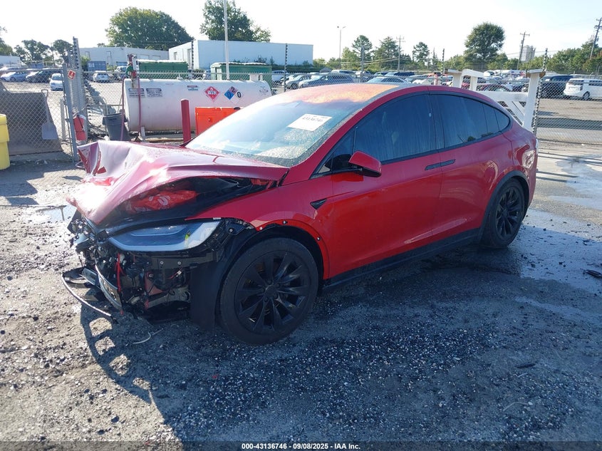 Vin: 5yjxcbe28jf112916, lot: 43631086, tesla model x 100d/75d/p100d 20182