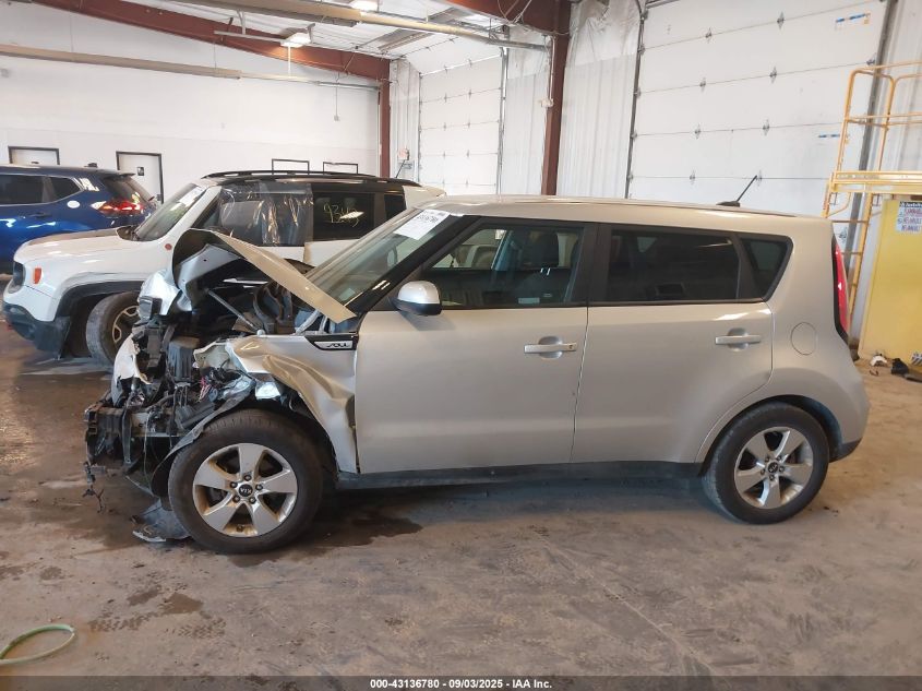 2019 Kia Soul VIN: KNDJN2A29K7687961 Lot: 43136780