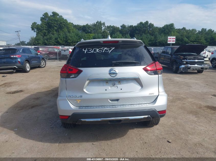 2017 Nissan Rogue S VIN: 5N1AT2MV4HC811786 Lot: 43136957