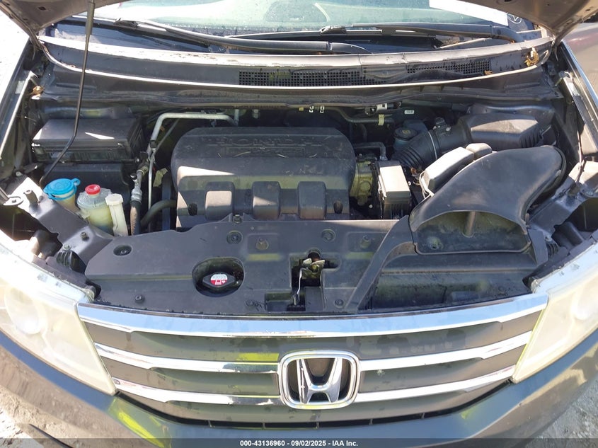 2013 Honda Odyssey Ex-L VIN: 5FNRL5H69DB029525 Lot: 43136960