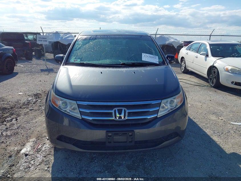 2013 Honda Odyssey Ex-L VIN: 5FNRL5H69DB029525 Lot: 43136960