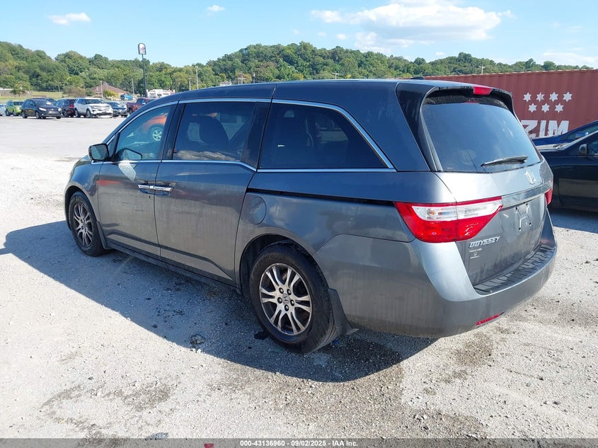 2013 Honda Odyssey Ex-L VIN: 5FNRL5H69DB029525 Lot: 43136960