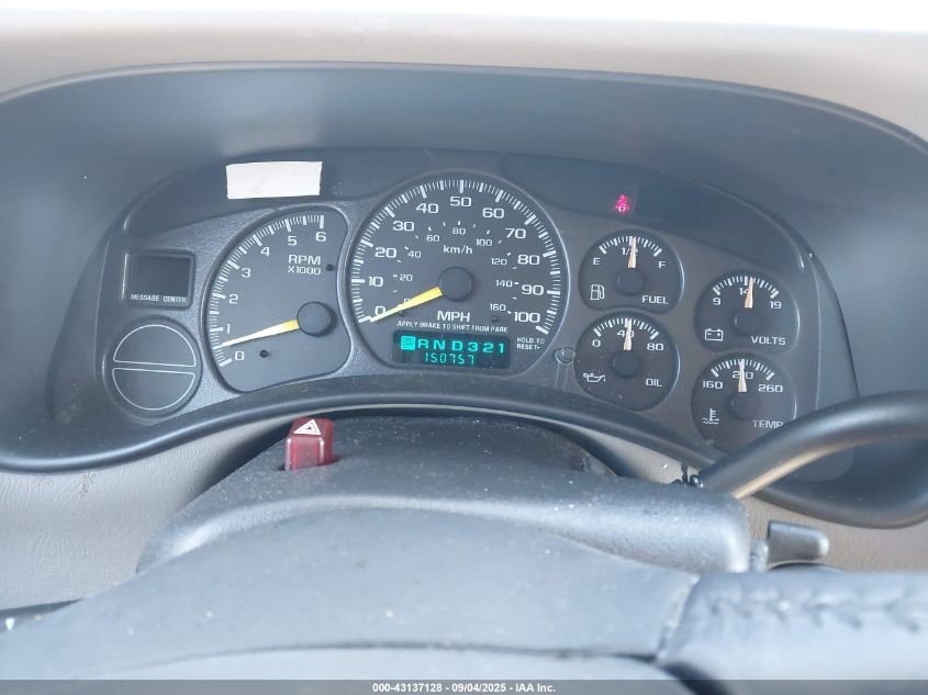 2001 Chevrolet Tahoe Lt VIN: 1GNEC13T81R111912 Lot: 43137128