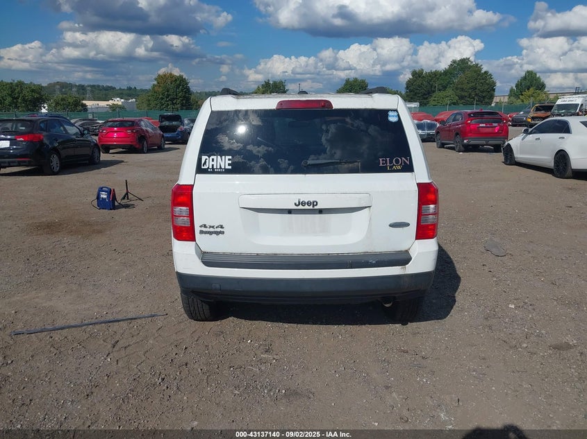 2015 JEEP PATRIOT LATITUDE - 1C4NJRFB4FD125701