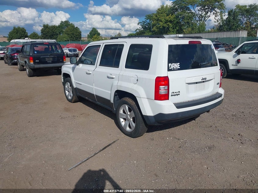 2015 JEEP PATRIOT LATITUDE - 1C4NJRFB4FD125701