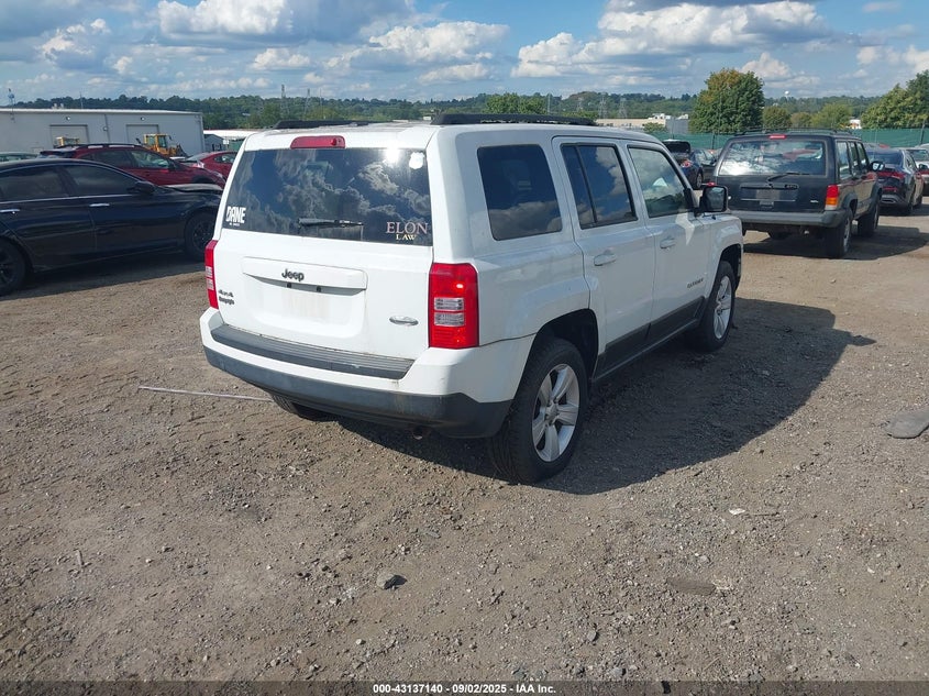 2015 JEEP PATRIOT LATITUDE - 1C4NJRFB4FD125701