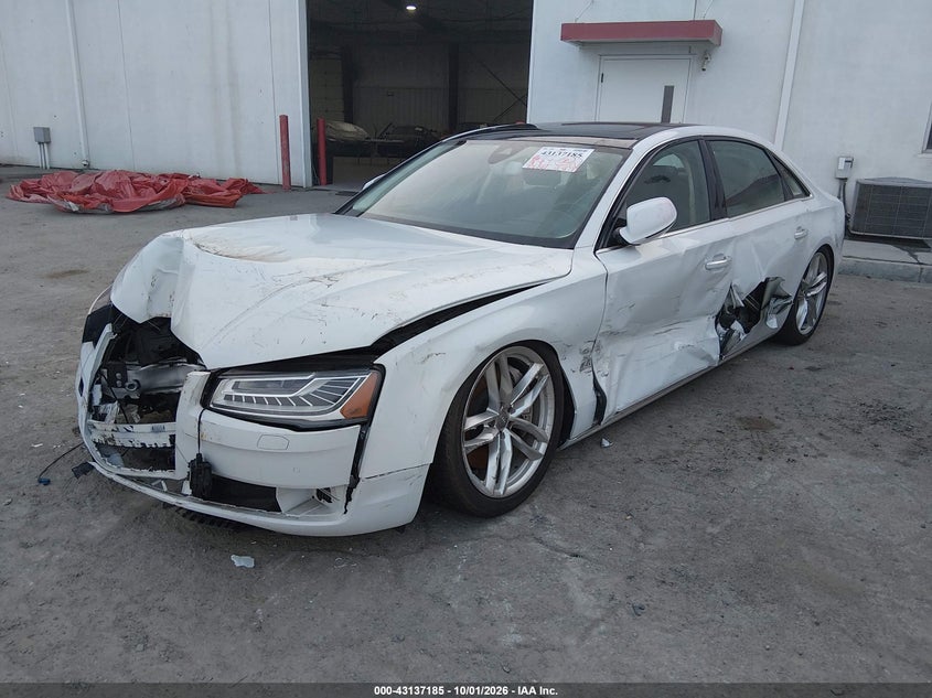 Vin: wau3mafd1fn021191, lot: 43631528, audi a8 l 3.0 tdi 20152