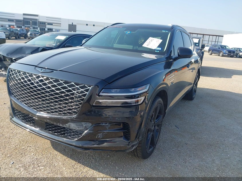 Vin: kmuhcesc8mu054186, lot: 43631792, genesis gv80 3.5t awd 20212