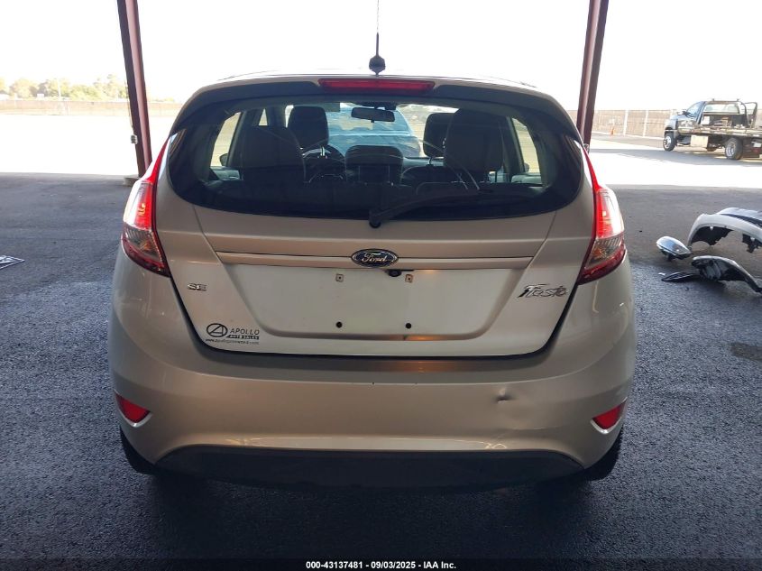 2019 Ford Fiesta Se VIN: 3FADP4EJ6KM108182 Lot: 43137481