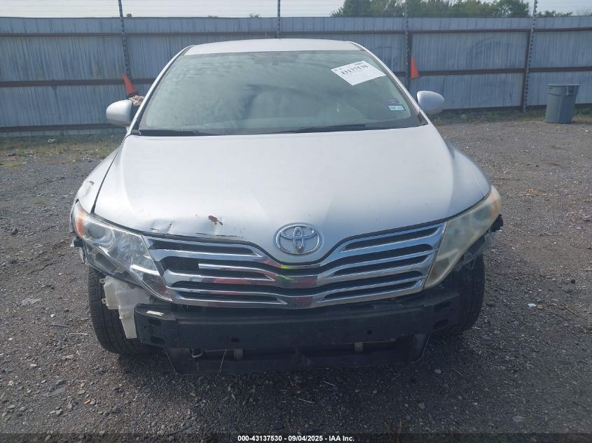 2012 Toyota Venza Le/Xle VIN: 4T3ZA3BB1CU056325 Lot: 43137530