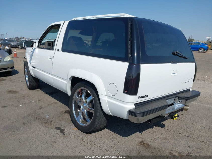 1GNEK18K9NJ309809 1992 CHEVROLET BLAZER photo no. 3