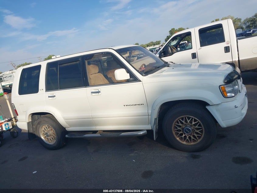 2000 Isuzu Trooper Limited/Ls/S VIN: JACDJ58X0Y7J15910 Lot: 43137606