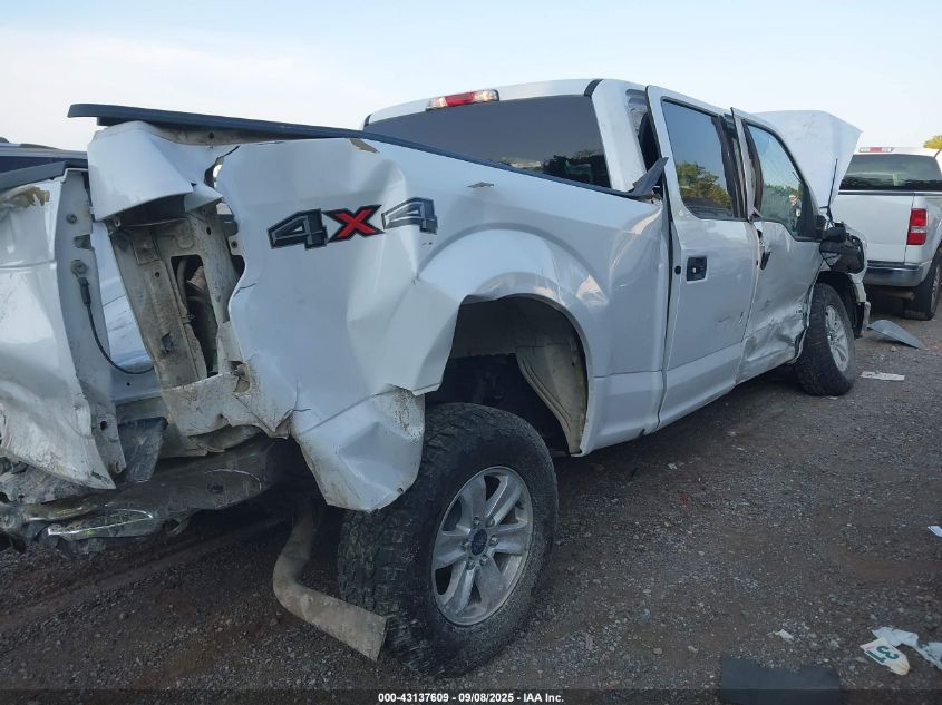 2017 Ford F-150 Xlt VIN: 1FTFW1EG6HKD77811 Lot: 43137609