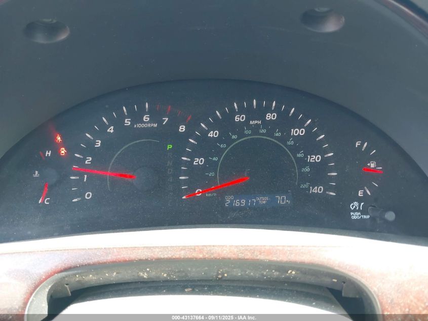 2008 Toyota Camry Le VIN: 4T1BE46K58U739648 Lot: 43137664