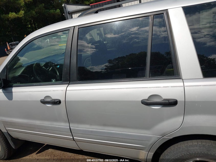 2003 Honda Pilot Ex VIN: 2HKYF18443H520885 Lot: 43137703