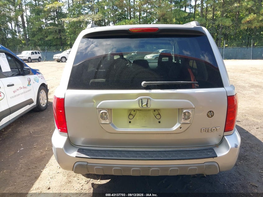 2003 Honda Pilot Ex VIN: 2HKYF18443H520885 Lot: 43137703