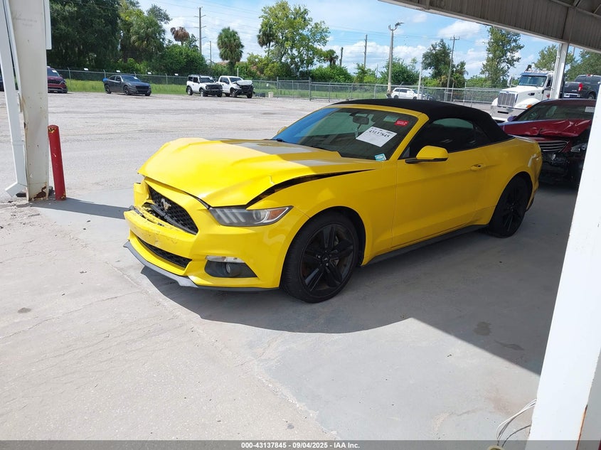 2015 FORD MUSTANG ECOBOOST PREMIUM - 1FATP8UH5F5347560