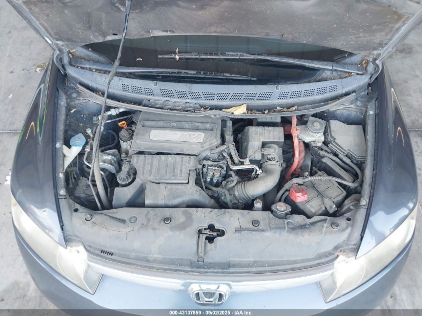 2008 Honda Civic Hybrid VIN: JHMFA36278S016017 Lot: 43137859