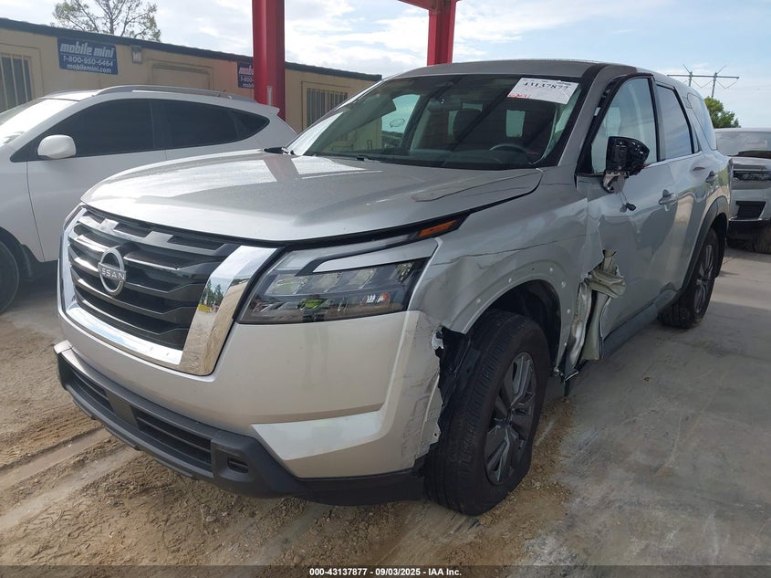 2025 Nissan Pathfinder S Fwd VIN: 5N1DR3AA9SC219276 Lot: 43137877