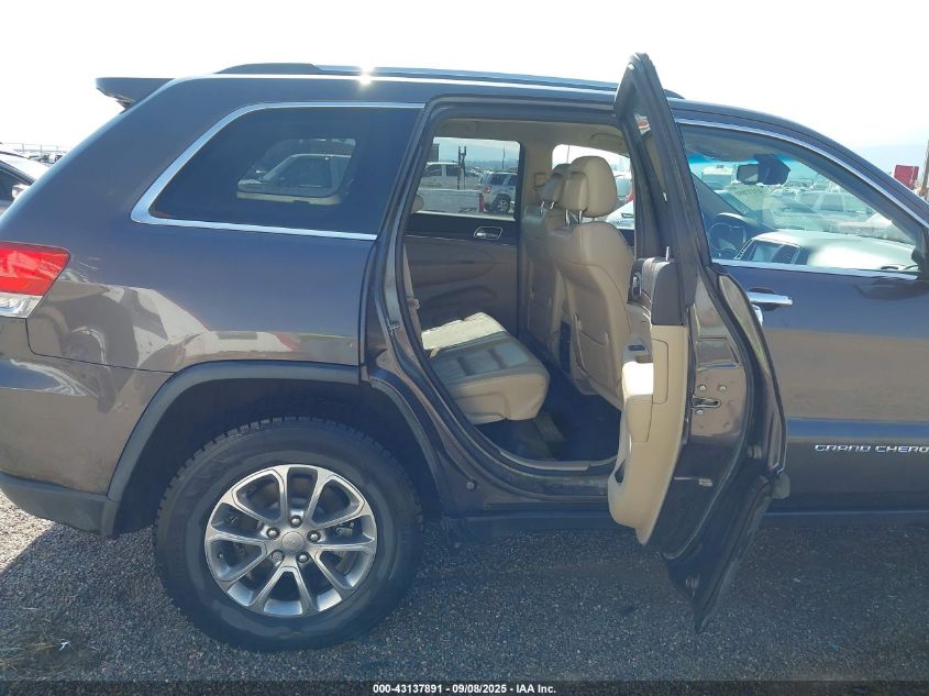 2014 Jeep Grand Cherokee Limited VIN: 1C4RJFBG7EC350040 Lot: 43137891