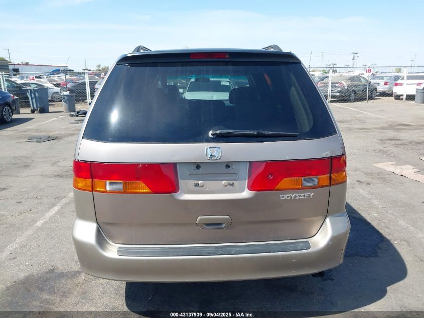 2003 Honda Odyssey Ex-L VIN: 5FNRL18993B150816 Lot: 43137939