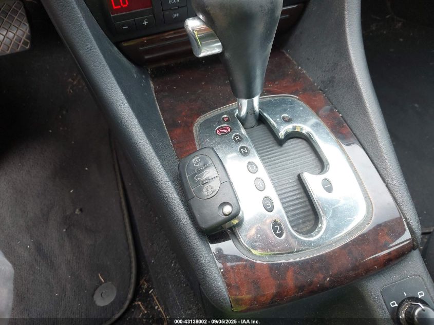 2001 Audi A6 2.7T VIN: WAUED54B81N094262 Lot: 43138002