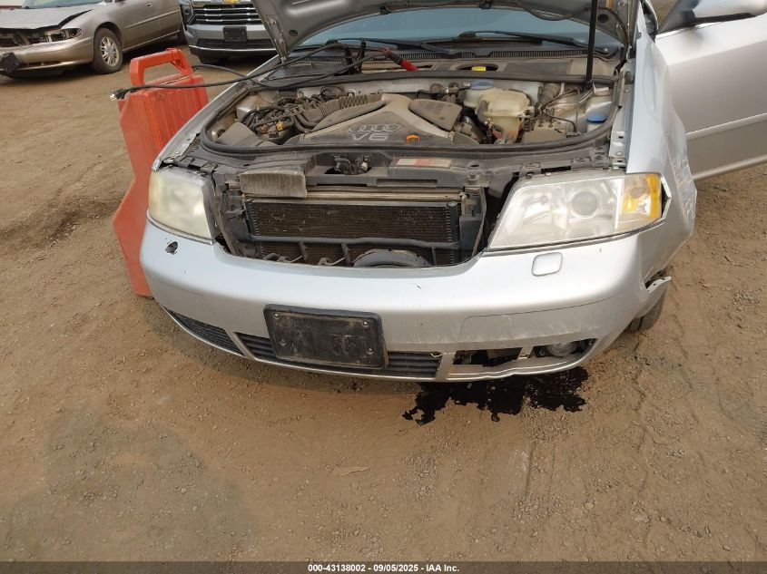 2001 Audi A6 2.7T VIN: WAUED54B81N094262 Lot: 43138002