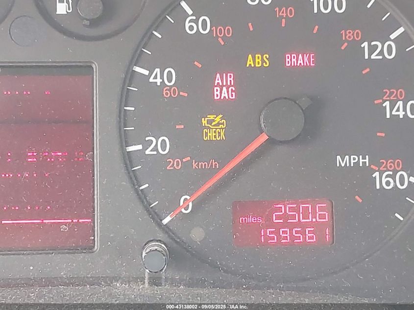 2001 Audi A6 2.7T VIN: WAUED54B81N094262 Lot: 43138002