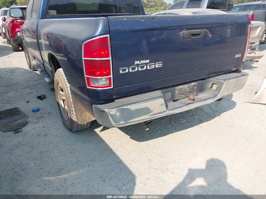 2004 Dodge Ram 1500 Slt/Laramie VIN: 1D7HA18N34S539668 Lot: 43138022