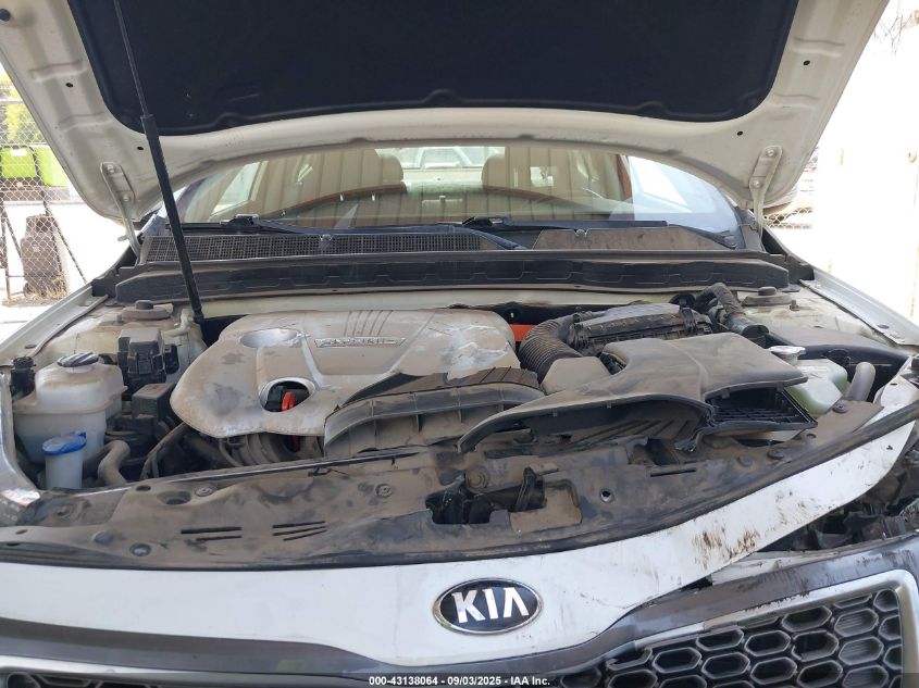 2015 Kia Optima Hybrid VIN: KNAGM4AD9F5078877 Lot: 43138064