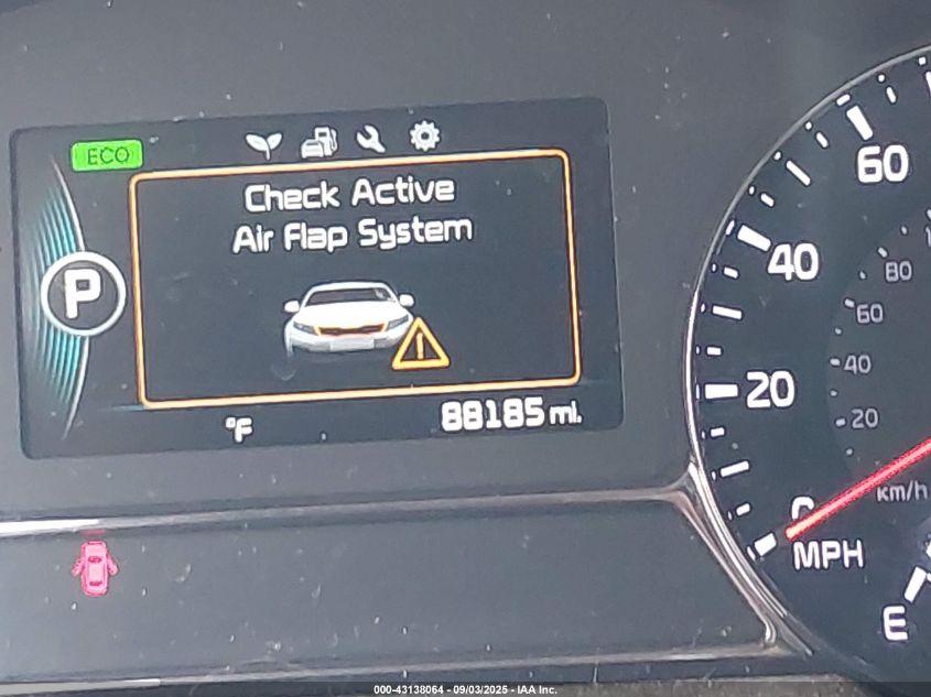 2015 Kia Optima Hybrid VIN: KNAGM4AD9F5078877 Lot: 43138064