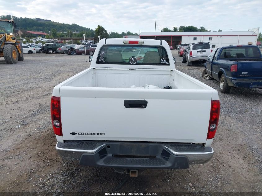 2007 Chevrolet Colorado Work Truck VIN: 1GCCS149X78124178 Lot: 43138084