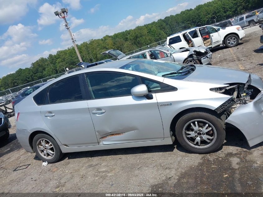 2010 Toyota Prius Iv VIN: JTDKN3DUXA0129955 Lot: 43138116