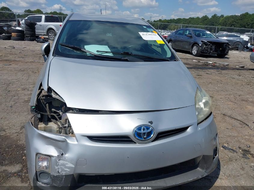 2010 Toyota Prius Iv VIN: JTDKN3DUXA0129955 Lot: 43138116